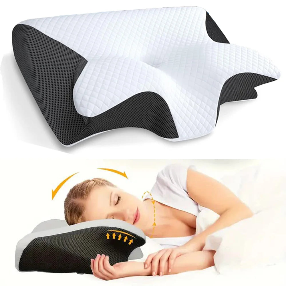 UrbanAaura™️ - Butterfly Sleep Memory foam pillow