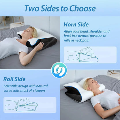 UrbanAaura™️ - Butterfly Sleep Memory foam pillow